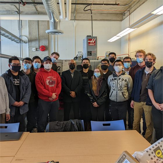 Capstone Students, Ontario Tech University, April 2022